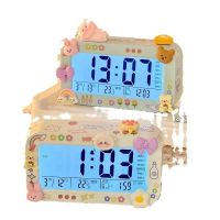 [Fast delivery] what lovely students special night light alarm clock children get up artifact desktop clock girl students desktop alarm clock