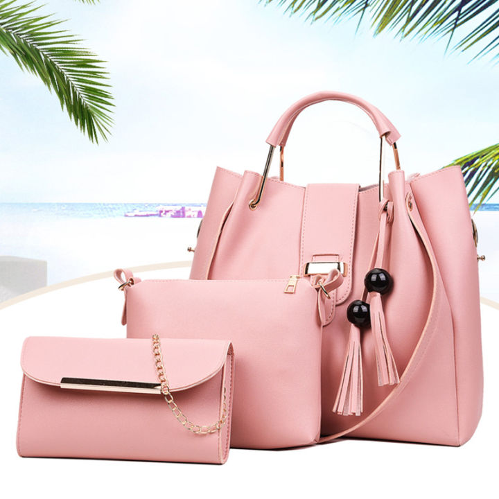 womens-bag-2022-new-solid-color-fashion-beads-tassel-three-piece-set-mother-and-child-bag-portable-shoulder-bag-2023