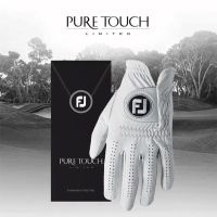 FJ ถุงมือกอล์ฟผู้ชายกลางแจ้งลื่นฤดูร้อนหนังนิ่มนุ่มระบายอากาศ FootJoy เพียงมือซ้ายของเขา