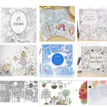The best colouring books for adults