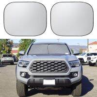 hot【DT】 2Pcs Car Sunshade Front Windshield Cover UV Protection Interior Accessorie