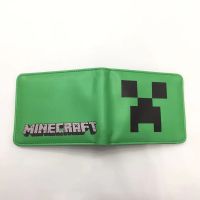 ขายดี กระเป๋าสตางค์หนัง ลายการ์ตูนอนิเมะ Minecraft