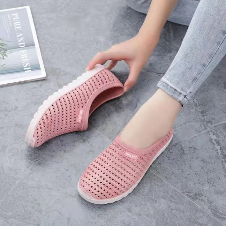 Crocs korean ladies shoes rubber comfort jelly | Lazada PH