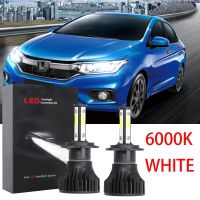 ชุดหลอดไฟหน้าฮาโลเจน LED 6000K 6thGen ปี 2014-2020 2015 2016 2017 แบบเปลี่ยน สําหรับ Honda City (GM6) 2PCS