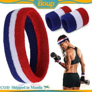 5 pcs Metal Hairband Headband Men Women Plastic Sports Fitness Hair Band  Hoop Headband (random design /assorted only )