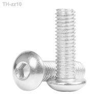 Aluminium 6063 ISO7380 Hex Hexagon Socket Button Head Screws Half Round Pan M2 M2.5 M3 M4 M5 M6