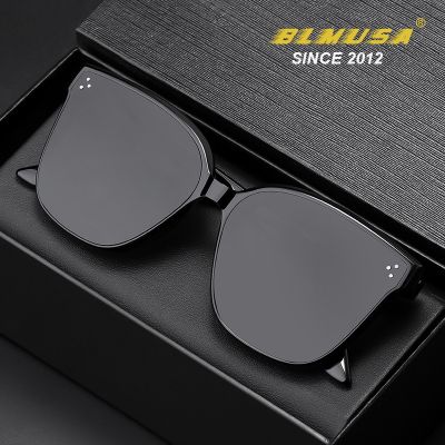 BLMUSA 2022แว่นตากันแดดเทรนด์ใหม่สำหรับผู้หญิงและผู้ชาย,ออกแบบเรียบง่ายแว่นตาตกแต่งรถยนต์แว่นตาขับรถใช้ได้ทั้งชายและหญิง UV400แว่นตากันแดด