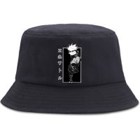 [hot]Jujutsu Kaisen Satoru Gojo Japan Anime Men Fisherman Caps Unisex Hip Hop WomenS Bucket Hat Casual Outdoor Bob Hats For Women