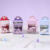 ▲♀ 10 rolls of stickers Sanrio Kuromi tape girly heart tent tape DIY toy kawaii gift laptop label decoration