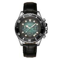 Carlo Tiff watch mens watch waterproof mens watch belt quartz watch 【QYUE】