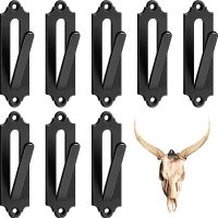 【YF】 12pcs Skull Wall Mount Bracket European Deer Hanger Antler Outdoor Hanging Hooks