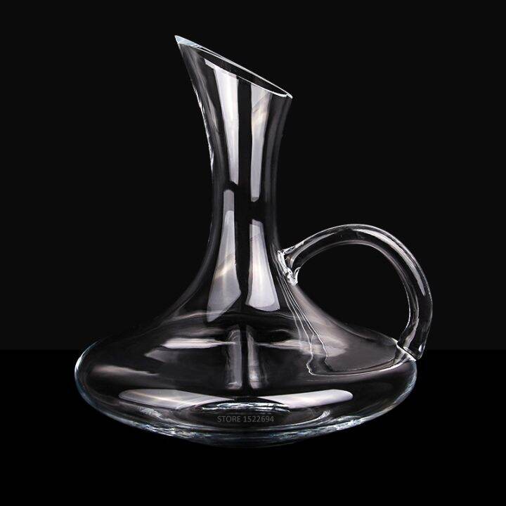 superior-1900ml-flat-base-red-wine-decanter-handmade-crystal-wine-pourer-premium-water-carafe-thickened-wall