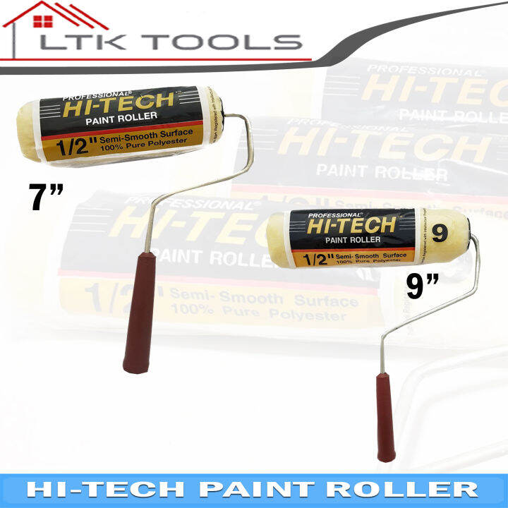 HITECH Paint Roller with Handle 7, 9” Lazada PH