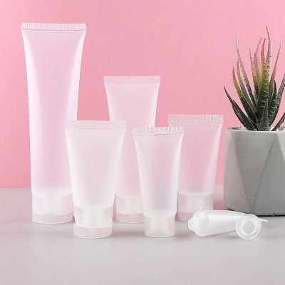 【CW】 50pcs 5ml 10ml 15ml 20ml Soft Tubes Refillable Bottles Emulsion Containers