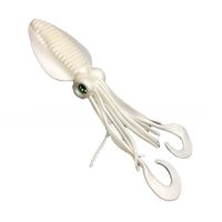 hot！【DT】 12cm/15cm/18cm Fishing Soft Luminous/UV Squid Jig Tuna Lures Skirts Sea Wobbler Bait