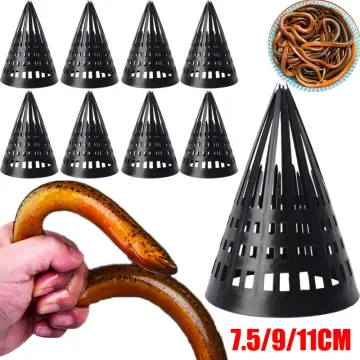 Foldable Eel Mesh Net Crab Crayfish Lobster Catcher Shrimp Prawn