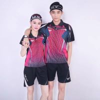 Mens T-shirts for Men Quick-Drying Tee Shirt Badminton Uniforms Table Tennis Clothing Printed T-shirt Boy Breathable Sport