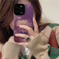 เคสโทรศัพท์ Love Clouds สำหรับ iPhone 14/13/12/11 Pro Max 12 13 Mini 6 6S 7 8 Plus X XR XS Max เคสโทรศัพท์ฝาหลังแบบนิ่มกันกระแทกพร้อมคลุมทั้งหมดฝาครอบป้องกันกล้องเลนส์