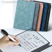 ┋✷ A5 Whiteboard Notebook Leather Memo Free Whiteboard Pen Erasing Cloth Reusable Weekly Planner Portable Stylish Office Rocketbook