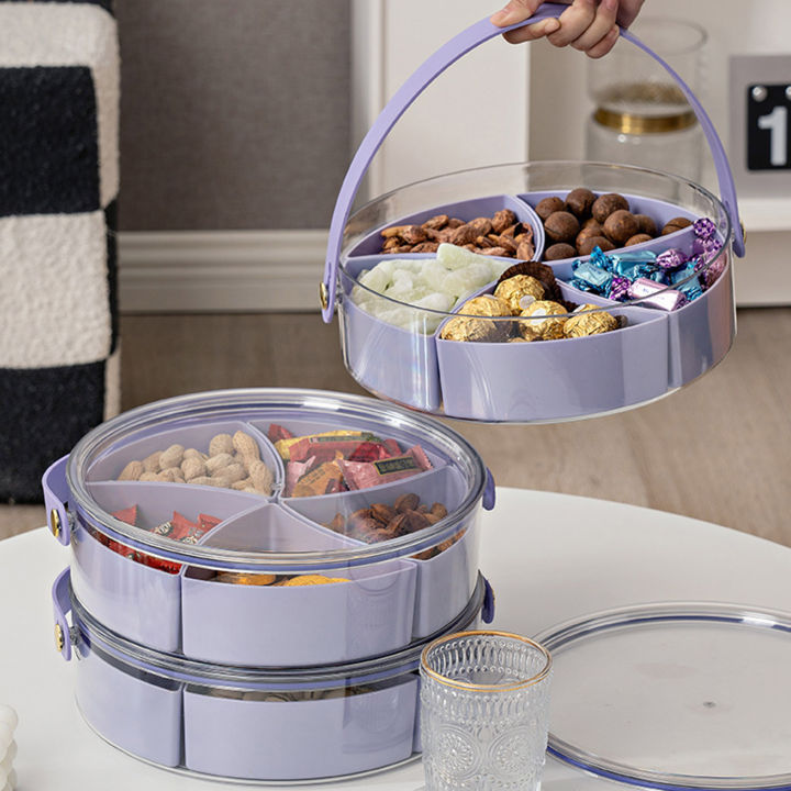 Portable Food Storage Container With Lid - Perfect For Candy