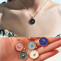 Necklace Women Moon Love Heart