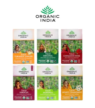 Organic India Tulsi Tea, Peppermint, Infusion Bags - 18 bags, 1.08 oz