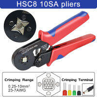 Ferrule Crimping Tool pliers sets HSC8 10SA6-4A6-6A with Wire Terminals Crimping Connectors Wire End Ferrules mini hand tools