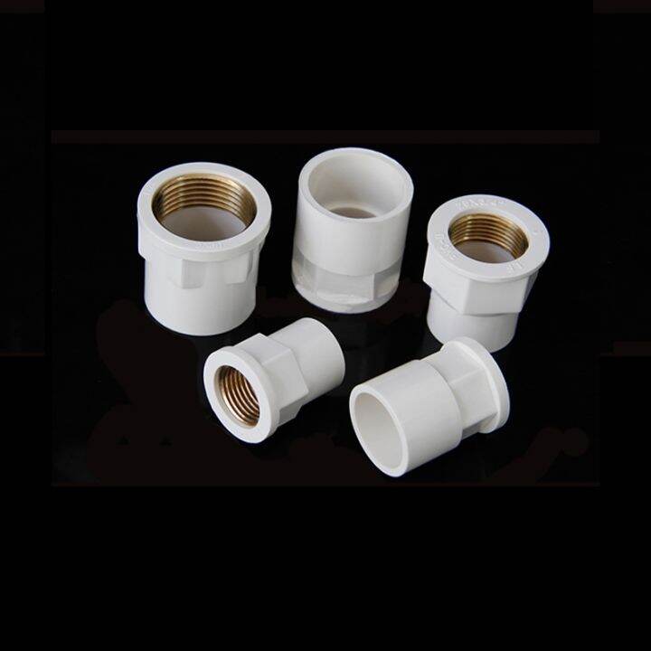 pvc-pipe-connector-metric-202532mm-solvent-weld-socket-to-1-2-3-4-1-brass-female-bsp-thread-pipe-fitting-joint-adapter