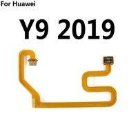 【✲High Quality✲】 tong0 สำหรับ Huawei Y9 2018 Y9 2019ปุ่มโฮมปุ่มลายนิ้วมือส่วนซ่อมขั้วต่อ Id สัมผัสเซ็นเซอร์สายเคเบิลงอได้