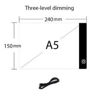 แผ่นกระดานวาดภาพเลียนแบบ Led 3ระดับ Dimmable สำหรับของเล่นเด็กทารกภาพวาดขนาดใหญ่ A5ของเล่นเพื่อการศึกษาความคิดสร้างสรรค์สำหรับเด็ก