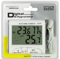 Digital Humidity Meter DC103 Thermometer Moisture Meter เครื่องวัดความชื้นอากาศ วัดอุณหภูมิ ความชื้น ห้อง นอน วัดความชื้นสัมพัทธ์ ความชื้นสมบูรณ์ เครื่องวัดอุณหภูมิห้อง เครื่องวัดอุณหภูมิอากาศ เทอร์โมมิเตอร์วัดอุณหภูมิห้อง ที่ตรวจวัดอุณหภูมิ ความชื้น