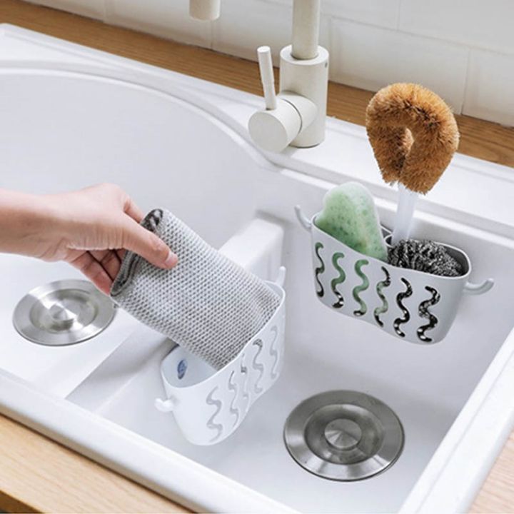 cc-1-pcs-plastic-storage-hanging-basket-sink-organizer-multifunctional-scrubbers-holder-sponges-soaps-sucker-drain-rack