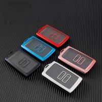 yfdov TPU Car Smart 4Button Key Case Cover for Renault Koleos Kadjar Megane Talisman Captur Espace Clio 2016-2019 Bag Fob Holder