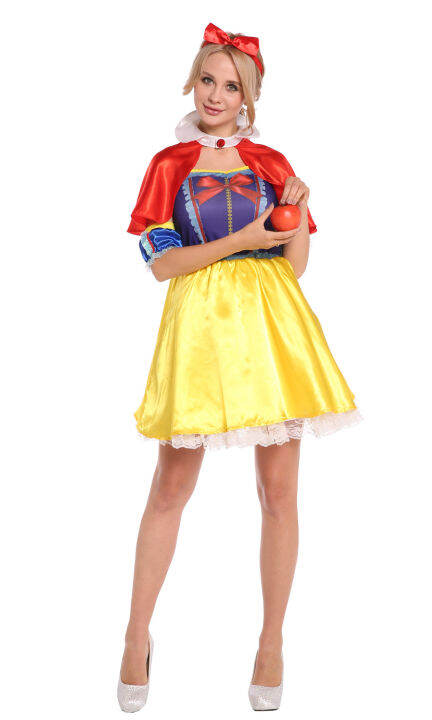 Snow White Costume For Women Adults Halloween Princess Cosplay | Lazada PH