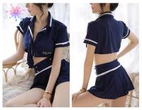 Sexy policewoman professional wear student sailor uniform temptation cosplay sexy lingerie suit-SQ15