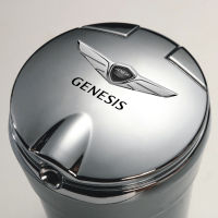 【cw】Car Ashtray With LED Light holder storage container for GENESIS Coupe gv80 g80 g70 g90 Cup Holder Ashtray Aaccessorieshot