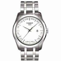 Karnvera Shop Tissot นาฬิกาข้อมือชาย Couturier  Silver Stainless-Steel Swiss Quartz  Men Watch T035.410.11.031.00