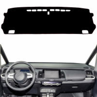 รถจัดแต่งทรงผม Dashmat สำหรับ Honda Fit Jazz 2020 2021 2022 Dashboard Cover Mat Pad Anti-Glare Sunshade ป้องกันพรมพรมอุปกรณ์เสริม