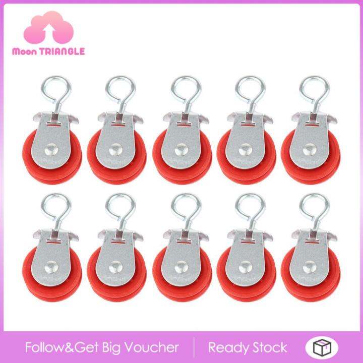 Moon TRIANGLE Set of 10 Replacement Pulleys for Poultry Drinking Water