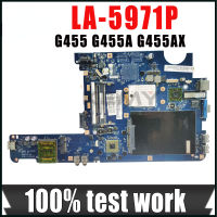 สำหรับ Lenovo G455 G455A G455AX เมนบอร์ดโน้ตบุ๊ค DDR2เมนบอร์ดแล็ปท็อป LA-5971P NAWA1