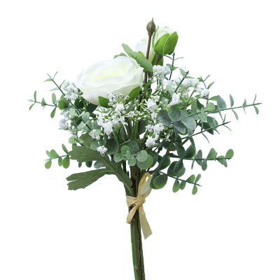 [Easybuy88] ดอกโบตั๋นปลอมทำจากผ้าไหมดอกไม้ตกแต่งบ้านดอกยิปโซฟิลาเทียมช่อดอกไม้ประดิษฐ์สำหรับงานแต่งงานทนทาน,วัสดุสำหรับงานเทศกาลดอกโบตั๋นปลอมขนาด38ซม.