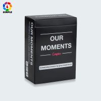 Our Moments Board Games Couple thought provoking conversation STARTERS for GREAT Relationships Couples Card Game