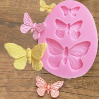 【Ready Stock】 ☽▲ C14 Butterfly Mold Silicone Baking Accessories 3D DIY Sugar Craft Chocolate Cutter Mould Fondant Cake Decorating Tool