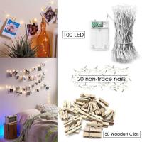 Manufacturers Supply Battery Photo Clip Lighting Chain led Photo Clip Lighting Chain Love Ornamental Festoon Lamp