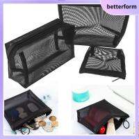 BETTERFORM ผู้หญิง ถุงแป้ง พื้นที่จัดเก็บ แพ็คเกจตาข่าย กระเป๋าเครื่องสำอาง ผู้จัดงานท่องเที่ยว กระเป๋าแต่งหน้า