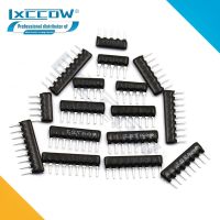 10pcs DIP Exclusion Network Resistor Array 5pin 6Pin 7Pin 8Pin 9Pin 220 330 470 1K 1.5K 2K 4.7K 5.1K 10K 20K 22K47K 51K 100K ohm