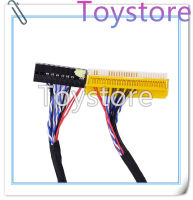 1pc LVDS Cable FI-X 30Pin 1ch 2ch 6bit หน้าจอ LCD Cable FIX 30P D6 ความยาว 25 ซม.