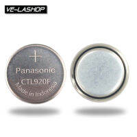 Velashop ถ่านนาฬิกา ถ่านกระดุม พานาโซนิค ของแท้ ถ่านชาร์จ Kinetic Capacitor รุ่น CTL920, CTL920F แบบไม่มีแผ่นเพลทสีทอง (แพ็คละ 1 ก้อน)