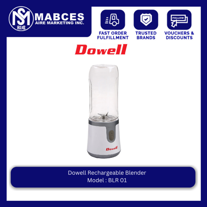Dowell Rechargeable Blender BLR01 Lazada PH