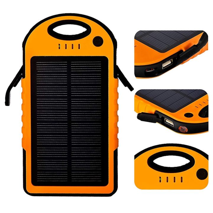 ที่ชาร์จแบต-โซล่าเซลล์-solar-charger-ipx6-mah-รุ่นใหม่พกพาสะดวก-solar-panel-charger-waterproof-and-dust-shockproof-dual-usb-port-portable-charger-backup-external-battery-power-pack-1359